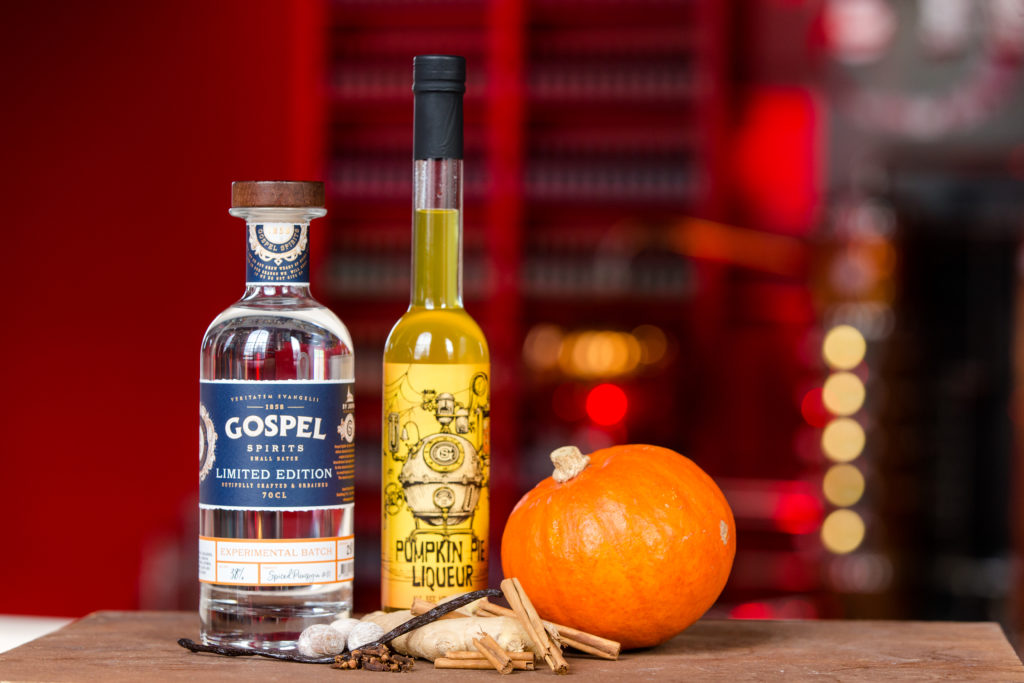 Gospel Spirits Spiced PumpGin en Pumpkin Pie Liqueur