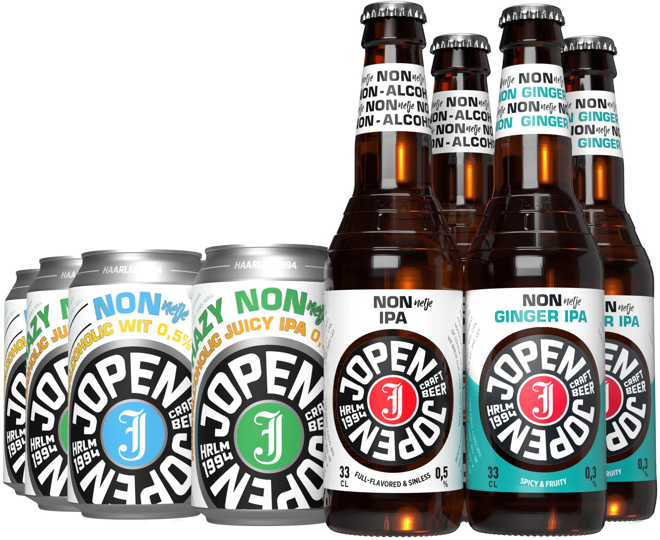 Jopen Nonnetjes 0.5% Alcohol Box - Jopenbier.nl