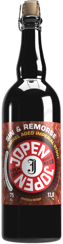 Jopen Sin & Remorse Peated Whiskey BA 75cl Fles