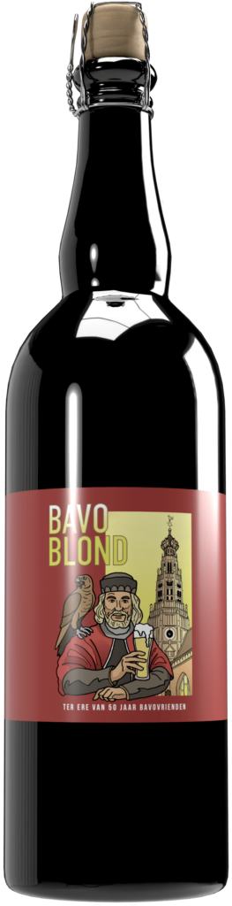 Jopen x Bavo Vrienden: Bavo Blond Grote Fles 75CL