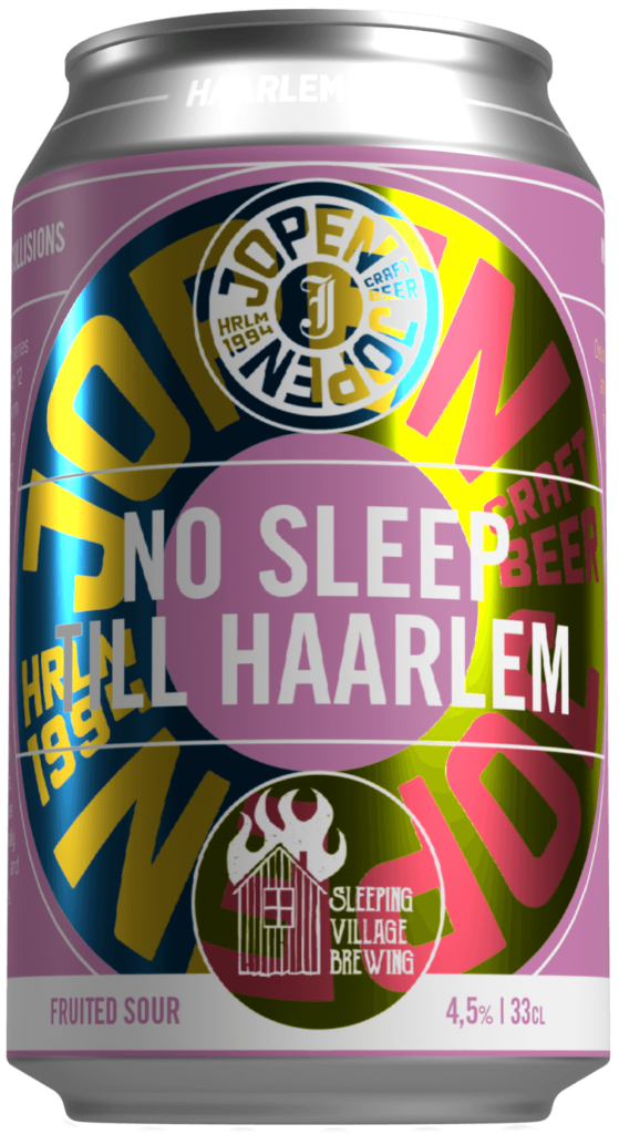 Jopen x Sleeping Village Brewing: No Sleep Till Haarlem Fruited Sour