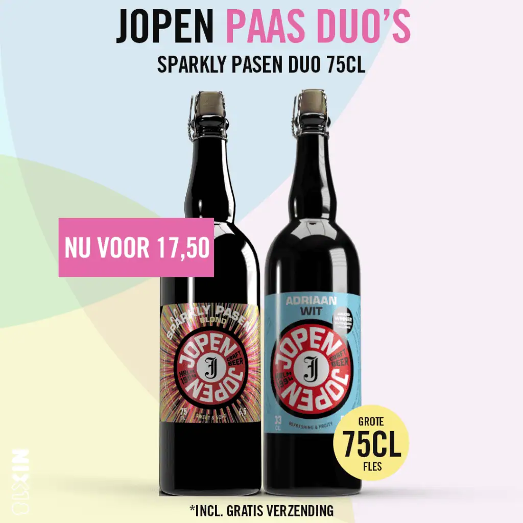 Jopen Paasduo’s: Adriaan Wit & Sparkly Pasen Blond 2x75CL