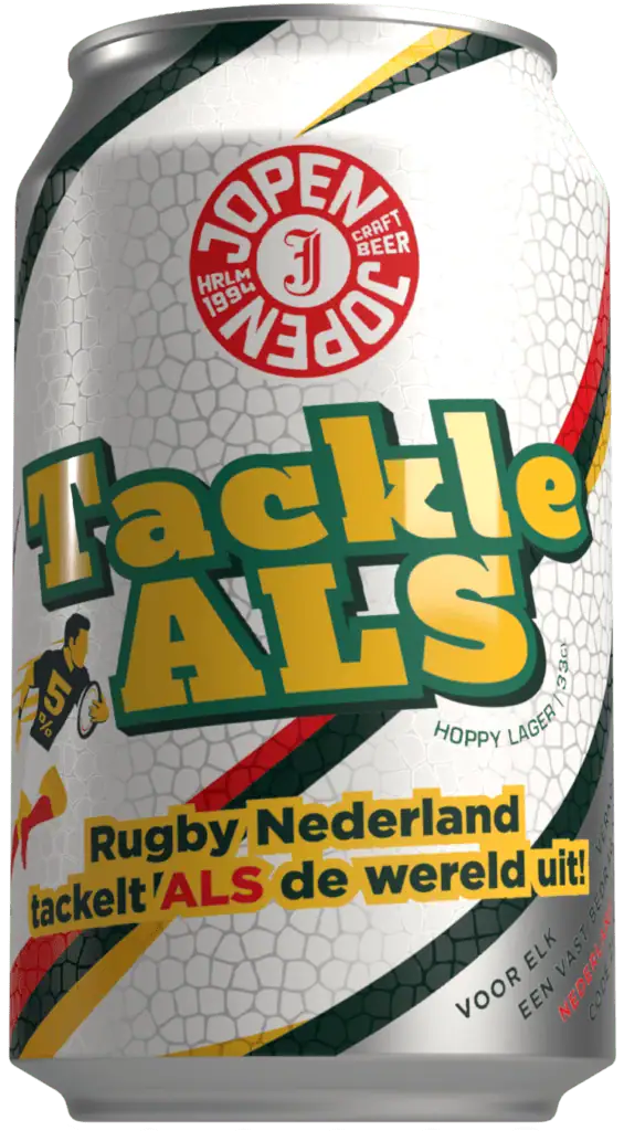 Jopen x Rugby Nederland: Tackle ALS | Hoppy Lager